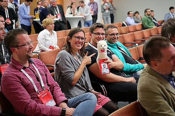 Caroline Hagemann und Samuel Nitsche auf der DOAG 2019 Konferenz + Ausstellung